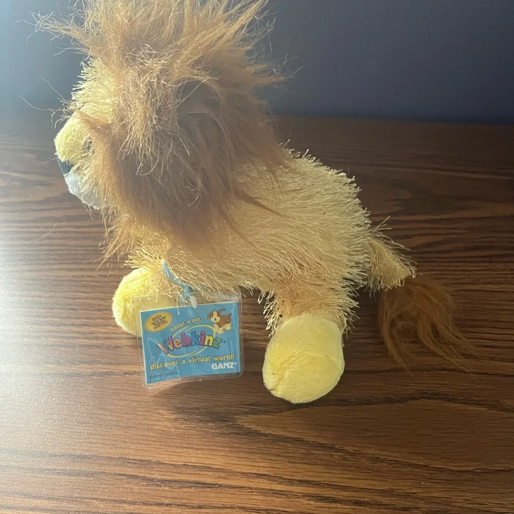 Webkinz Lion plush | Ganz | with code - Picture 5 of 12